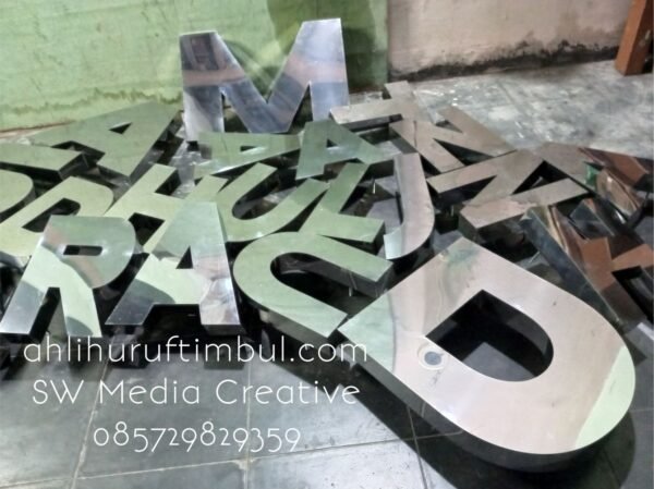 Huruf Timbul Stainless - SW Media Creative - Gambar 7