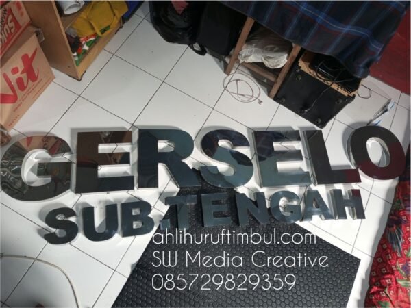 Huruf Timbul Stainless - SW Media Creative - Gambar 8